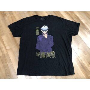 Jujutsu Kaisen Gojo T-Shirt Size 3XL Black (0064)